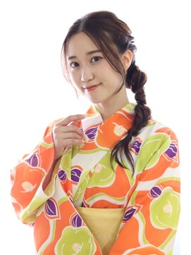 ヘアリゾート ブーケ(hair+resort bouquet) 20代/30代/40代☆浴衣アレンジ☆編み下ろし