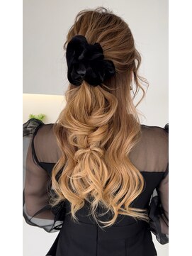 スリーヘアーデザインズ(Three Hair Designs) 結婚式お呼ばれヘアセット