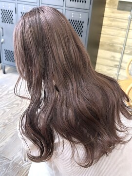 ヲタク(wotaku.) ラベンダーグレージュミルクティーベージュダブルカラー