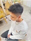 アップバング/ツーブロック/スポーティ刈り上げヘア