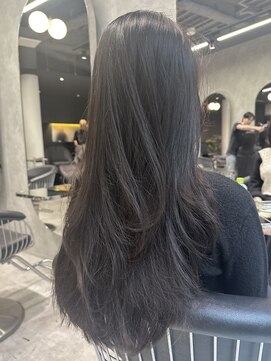 シティ(CITY) ラベンダーグレージュカラー×レイヤーカット【CHICA】