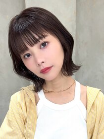 ロンドヴァリー 渋谷店(Lond vallee) ワイドバング×韓国くびれボブ
