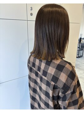 ルクワ(RUQWA) 切りっぱなし×イエローインナー