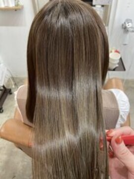 アンジュール 鹿児島中央店(UNJOUR.) 髪質改善ストレート 30代40代50代