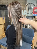 ラフ(LAFF)&nbsp;#着物#メルティーカラー#フェミニンロング#ウェーブミディアム