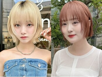サンド 表参道(sand)の写真/大幅なイメチェンじゃなくても、顔周りカットだけで印象がグッと変わる！再現性の高いカット技術が魅力◎
