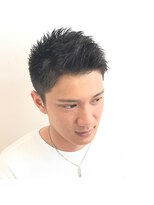 スウェル 稲毛店(Swell)&nbsp;サーフカール/フェザーパーマ/ブルーブラック/稲毛駅/眉毛