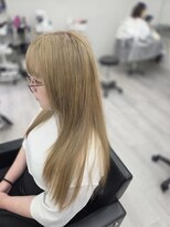 ミステル(MISTEL)&nbsp;初ブリーチ！ベージュカラー