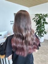 ビスポーク(BESPOKE)&nbsp;グレージュ×インナーピンク