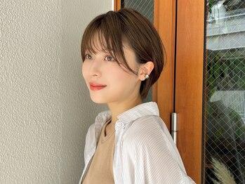 ルービック 梅田茶屋町(Rubik)の写真/【梅田茶屋町】顔周りや後頭部の繊細なカットでワンランク上の垢抜けショートへ♪[大阪梅田駅/髪質改善]