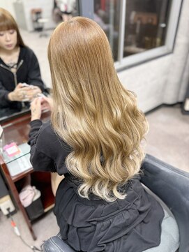 ビゼ 梅田(BIZE) 韓国風巻き/シールエクステ/カラーエクステ/ブリーチ16