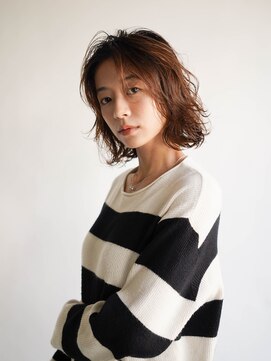 キジ(kiji) ショートボブ/パーマ/ボブ〔久屋大通/丸の内/久屋/伏見/高岳〕