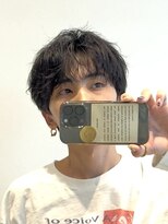 フィフスパーク(fifth PARK) 渋谷緩めシャドウパーマfifth短めシースルーラウンドマッシュ