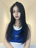 アイトーキョーエス 渋谷(AI TOKYO S) 着物ヘア/ダークアッシュ/ミディアムレイヤーカット/渋谷