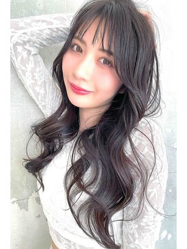 シャルムバイルーチェココ(CHARME by Lu'ce coco) ゆる巻きロング×抜け感バング