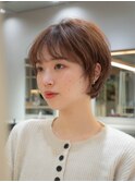 大人ショートマッシュショート小顔ショートショートボブ表参道