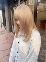 オーブ ヘアー プリモ 盛岡店(AUBE HAIR primo) ブロンド