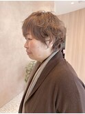 【博多の哉汰】育てるグレイカラー/癖毛活かし40代