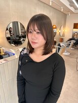 ヘアーデザインスリール(Hair Design THRIRE)&nbsp;ミディアムレイヤースタイル