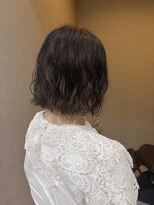 エン(en.)&nbsp;【脱・マンネリ】大人可愛い波ウェーブボブ/切りっぱなしボブ