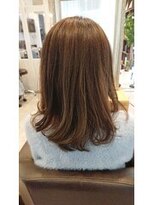 髪質改善サロン WE BE PARSLEY atre 川越店【ウィービーパセリアトレ】&nbsp;艶ブラウンの大人ミディ