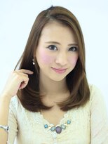 ワゴンバイアフロート(Wagon by afloat)&nbsp;かきあげバング愛されゆるふわミディ