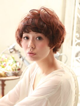 髪質改善と縮毛矯正の専門店 サンティエ(scintiller) 【scintiller鹿児島】大人ふわふわショート