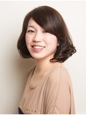 楽しくてキレイ、大人系ボブ