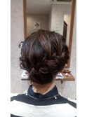 ヘアーアレンジ パーティースタイル