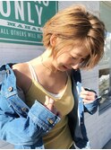 ハイトーン攻めショートボブ　テラバイアフロート松子　二子玉川
