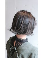 エイト 福岡天神店(EIGHT fukuoka)&nbsp;【EIGHT渋谷】お客様スタイル_グレーアッシュハイライト