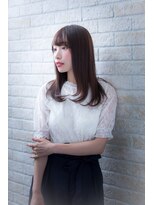 ヘアーアートシフォン 池袋西口店(Hair art chiffon)&nbsp;デザインカラー丸みショート無造作カールボブディイルミナカラー