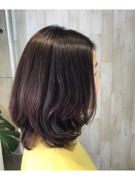 マニス(manis) 30代40代50代大人上品ふんわりレイヤーパーマ×ニュアンスカラー