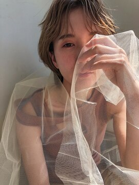 ヨロヘアー(YOLO hair) ハンサムショートイルミナカラーシアベージュ