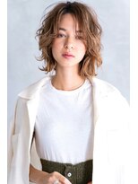 クロム(Chlom)&nbsp;Chlom立川☆毛先パーマ小顔ことりベージュTEL 0425125655