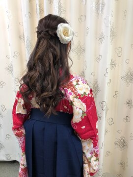 ヘアーステージブルーム(HAIR STAGE BLOOM) 着付け・ヘアセット［卒業式袴着付け］