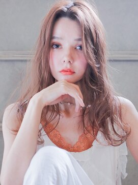 エイチ(H eitf) [エイチ原宿＊RUKA] ゆるふわくびれセミディロング