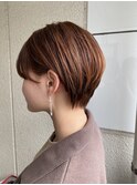 アプリコットオレンジ　ヘアカラー【池袋】