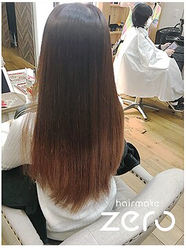 ヘアメイクゼロ 坂戸駅前店(hairmake zero) ピンクグラデーション