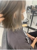 アッシュベージュ/イヤリングカラー/ミルクティー
