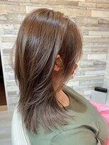 マーリャヘアー(mallia hair)&nbsp;くびれ外ハネミディアム