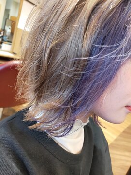 フレンズ 山鼻店(friend's) セクションカラー