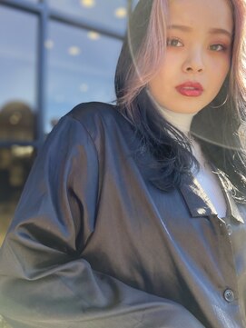 ディーボーイ 下通本店(D-BOY) #フェイスフレーミングカラー #韓国ヘア