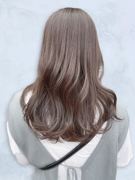 アドラーブル 長岡リップス旭岡店(adorable) 透け感♪赤みオフ◎透明感カラー×髪質改善マロンベージュ