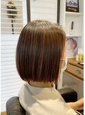 ナチュラルストレートボブ