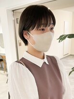 フォト 新宿(foto) グレーベージュ前髪パーマレイヤーカットダブルカラー髪質改善