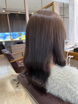 ラ メール ヘア デザイン(La mer HAIR DESIGN) アッシュブラウン/ブリーチ無しカラー