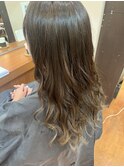 グラデーショングレージュ