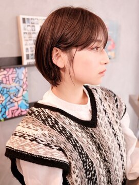 エムスラッシュ たまプラーザ(M.SLASH) ■ビターショコラうる艶髪マッシュヘアーMSLASHたまプラーザ50★