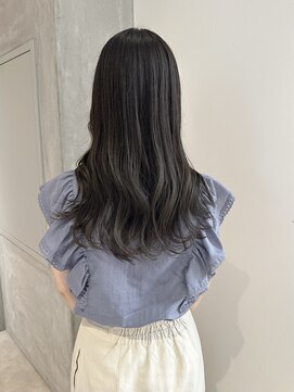 ヨーク(YOKE) YOKE オリーブアッシュグレージュダブルカラーブリーチなし